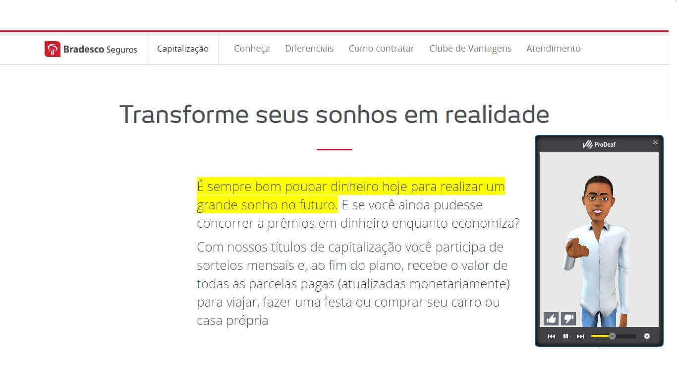 libras bradesco seguros