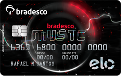 Cartão de Crédito Bradesco Music Elo Nacional