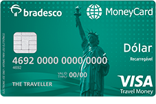 Bradesco MoneyCard Dolar