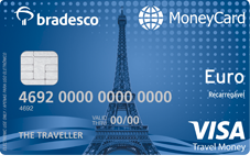 Bradesco MoneyCard Euro