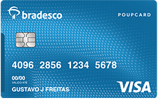 Cartão Bradesco PoupCard
