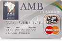 Cartão AMB MasterCard Platinum