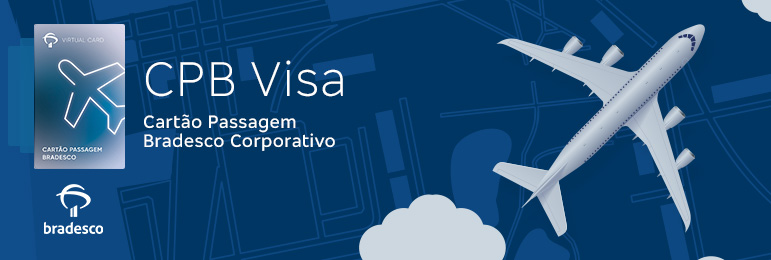 Cartão Passagem Bradesco Corporativo - CPB Visa