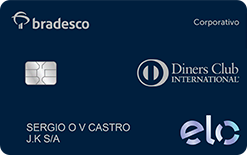 Cartão de Crédito Bradesco Corporativo Elo Diners Club