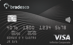 Cartão de Crédito Bradesco Corporativo - Visa