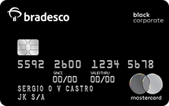 Cartão de Crédito Bradesco Corporate Mastercard Black