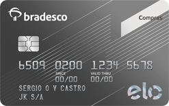 Cartão de Crédito Bradesco Compras Elo Internacional