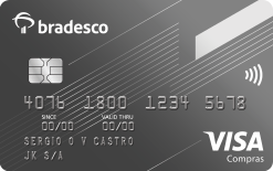 Cartão de Crédito Bradesco Compras - Visa