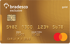 Bradesco Exclusive Mastercard® Gold