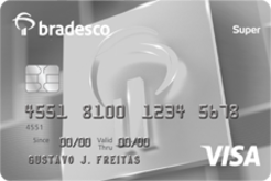Cartão de Crédito Bradesco Visa Gold