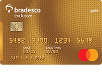 Bradesco Exclusive Mastercard® Gold