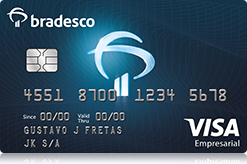 Cartão de crédito bradesco visa