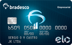 Cartão de Crédito Bradesco Empresarial Elo Internacional