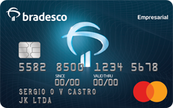 Cartão de Crédito Bradesco Empresarial MasterCard