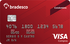 Cartão Compras Condomínio Bradesco Visa