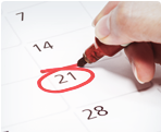 Calendário de Assembleia