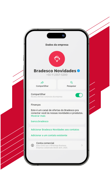 Número Bradesco Novidades